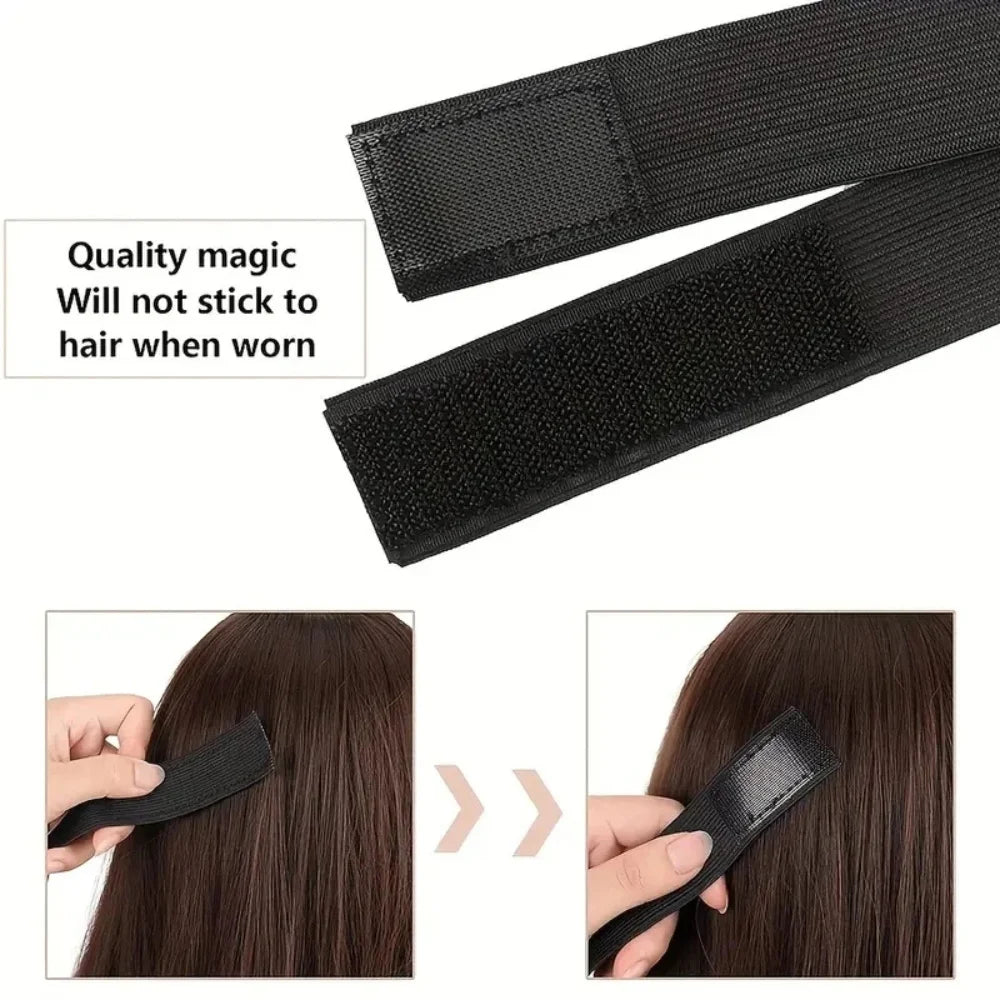 3 Pcs Elastic Band Lace Melting Bands Adjustable Wig Headbands for Lace Frontal Laying