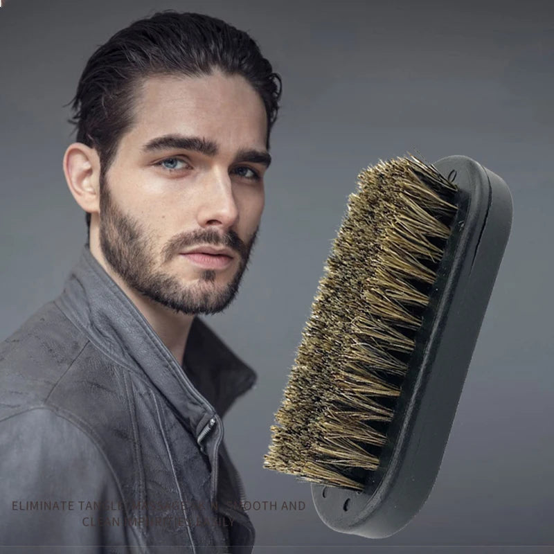 Mane Small Board Brush, Used for Deep Cleaning and Shaping Tools for Thick/Sparse Areas