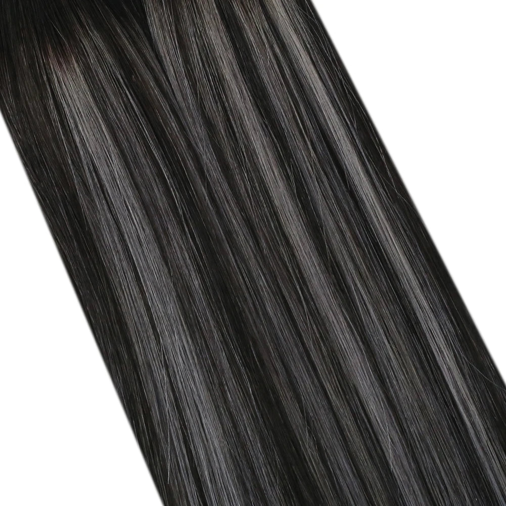 Nano Bead Hair Extensions Human Cold Fusion Tip Link 50G/50S Loop Pre
