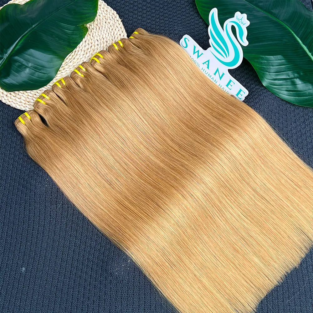 Honey Blonde Bundles Straight Grade 15A, 100% Unprocessed Virgin Human Hair Colored