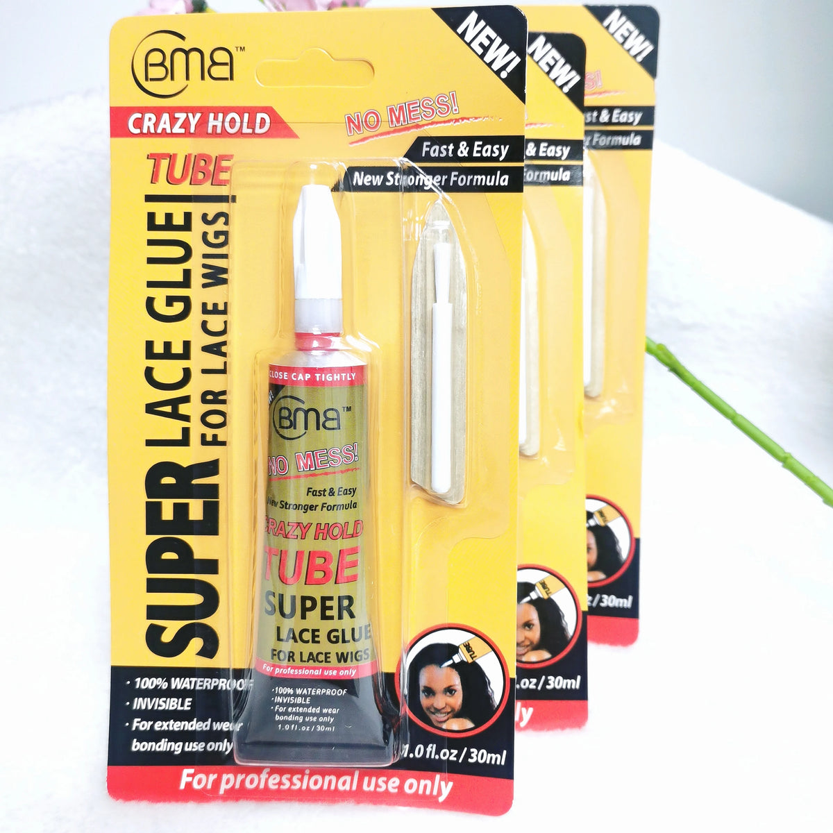 Crazy Hold Tube Super Lace Glue Wigs Waterproof Invisible Bonding Replace Adhesive