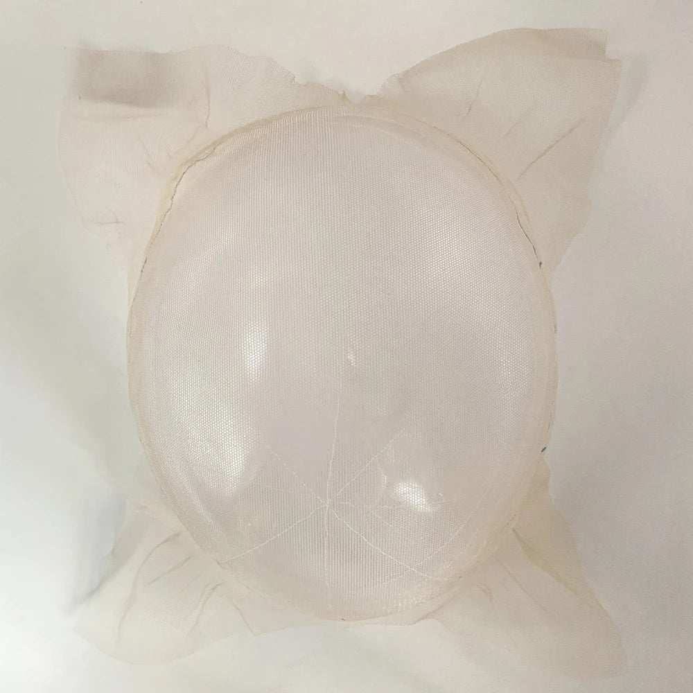 9*7 Inches PU Wig Cap Base Net for Making Men's Toupee Hair-Piece-Base-Caps