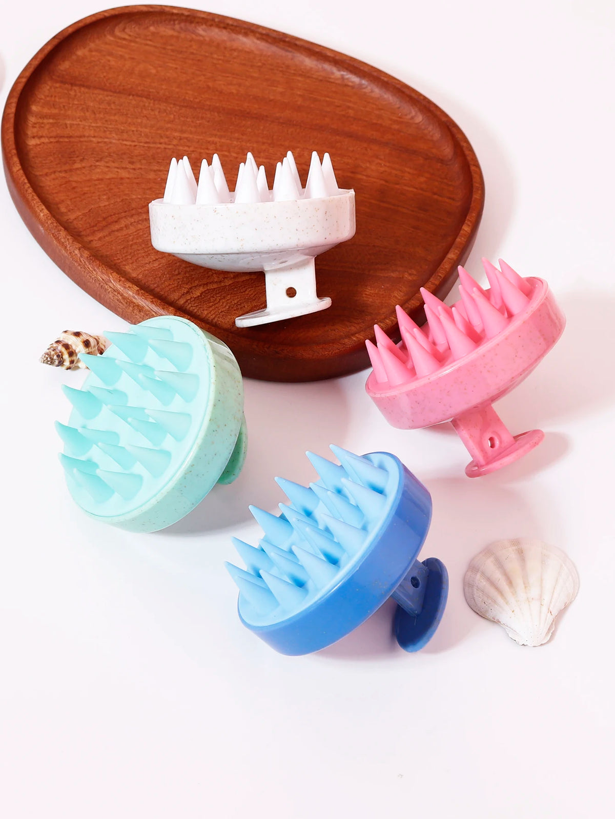 Hair Wash Brush, Silicone Scalp Massage Comb, Soft Body Massage Brush, Beauty and Hairdressing Tool, Shower SPA Comb