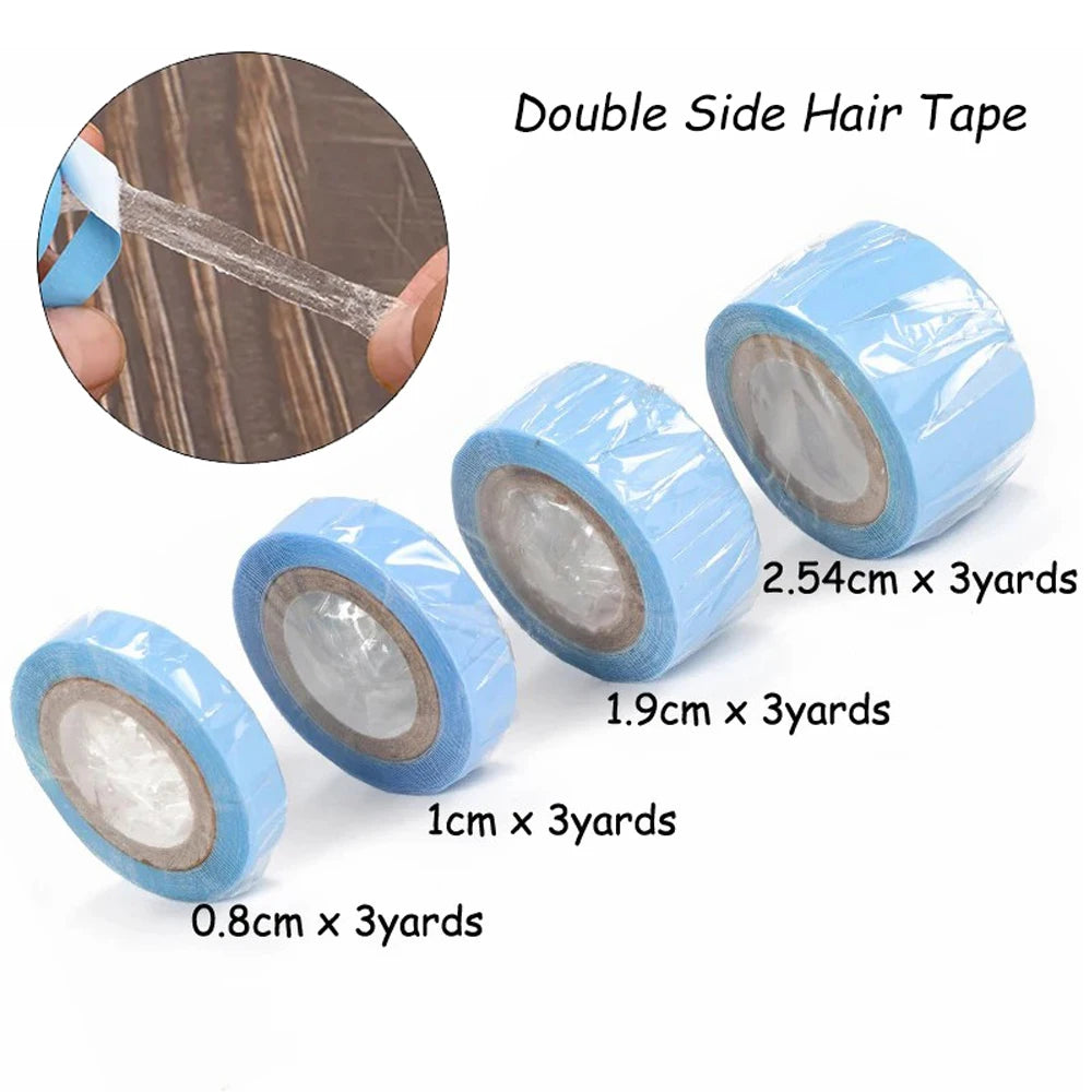 Double-Sided Ultra Hold Hair System Tape for Lace Closures - 0.8cm x 3 Yards/Roll