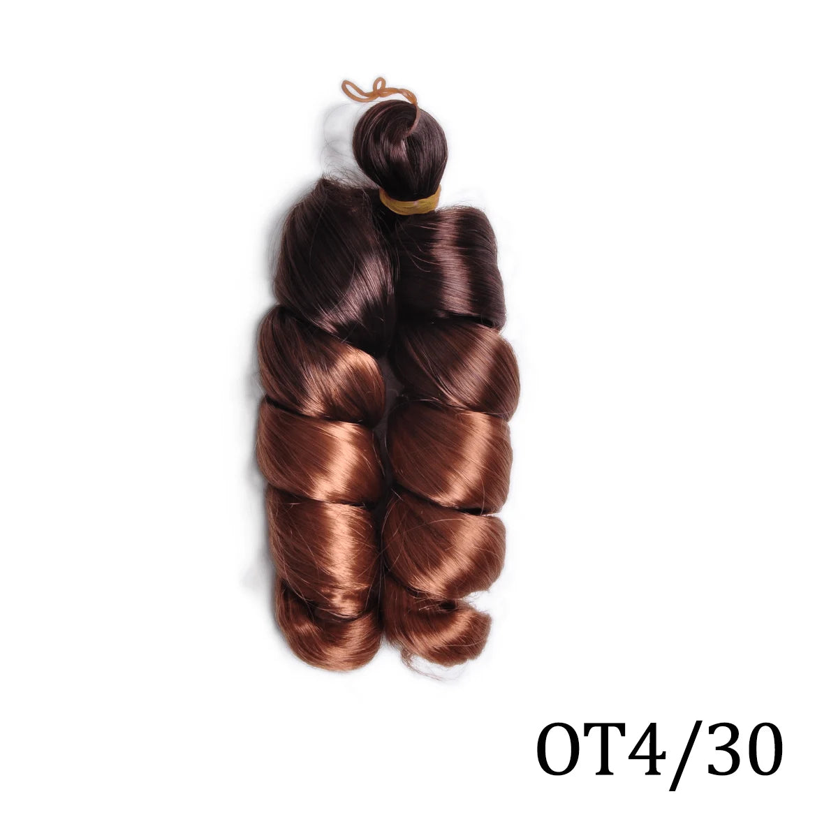 12inch Synthetic Italian Curls Braids Hair Crochet Loose Extensions Boho Deep Wave