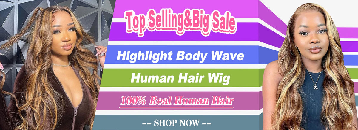 Ginger Water Wave Human Hair Wig, 13x4 Lace Front Brazilian Orange Color