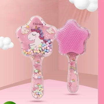 Star Magic Combs Anti-static Massage Unicorn Hair Brushes Tangle Detangle Shower Massage Hair Brush