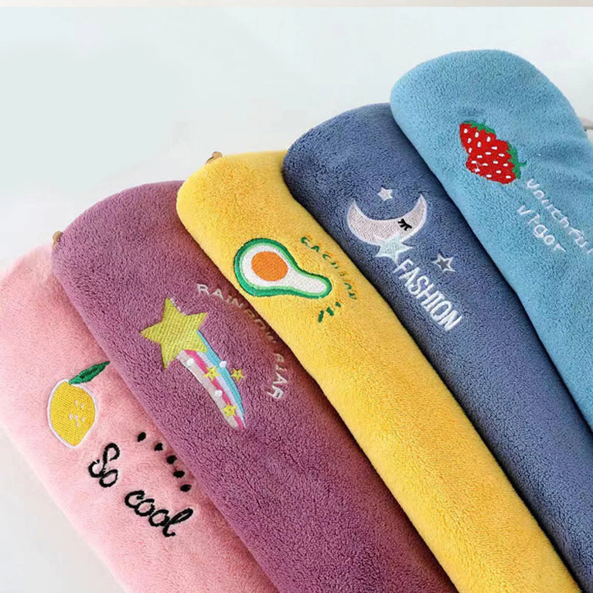 Dry Hair Cap Bath Water Absorption Fast Towel Being Soft Without Falling