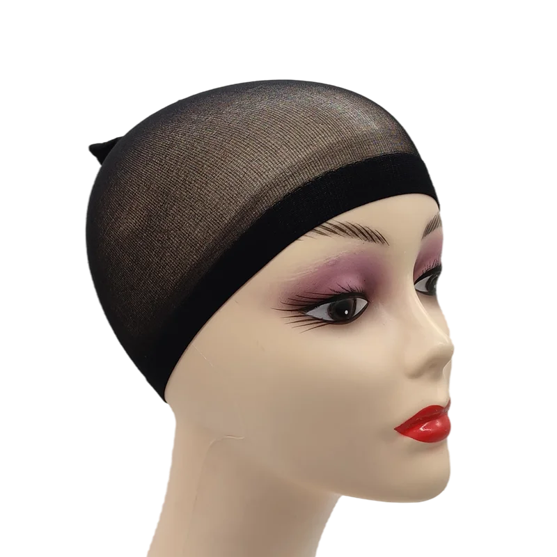 Top Stocking Wig Cap Hair Net Weave Nets Black Brown Stretch Mesh