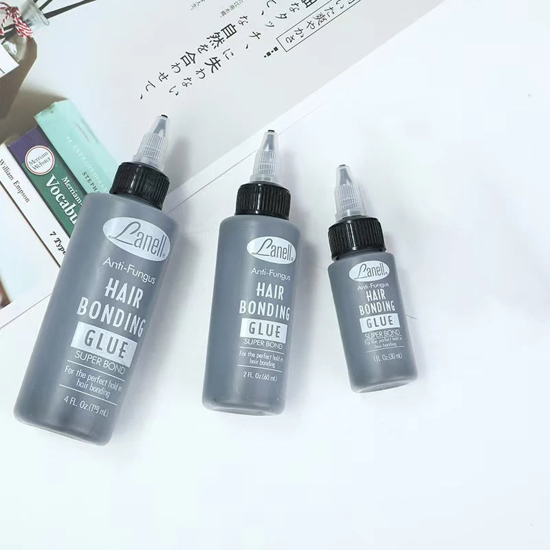 1Oz/2Oz /4Oz Anti-Fungus Hair Bonding Glue 30/60/118ml Strong Hold Adhesive for Wig Hair Systems