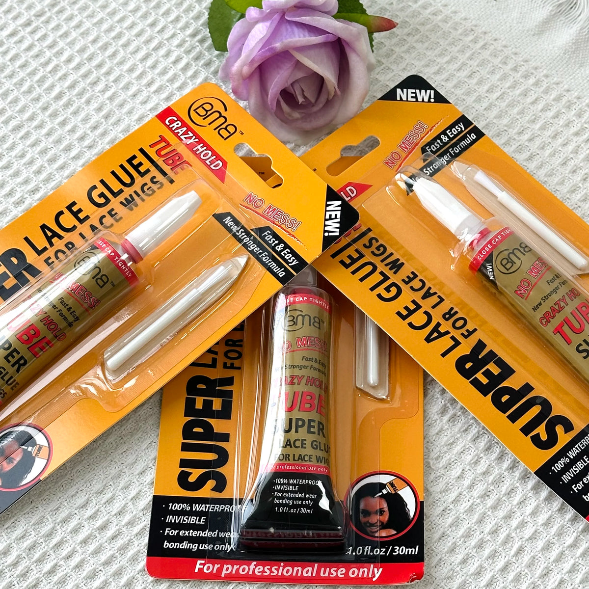 Crazy Hold Tube Super Lace Glue Wigs Waterproof Invisible Bonding Replacement Adhesive