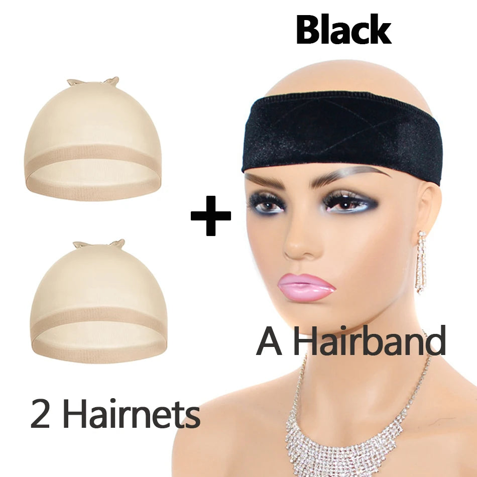 Velvet Wig Grips Headband Adjustable Grip Headbands Lace Frontal Non-slip Soft To
