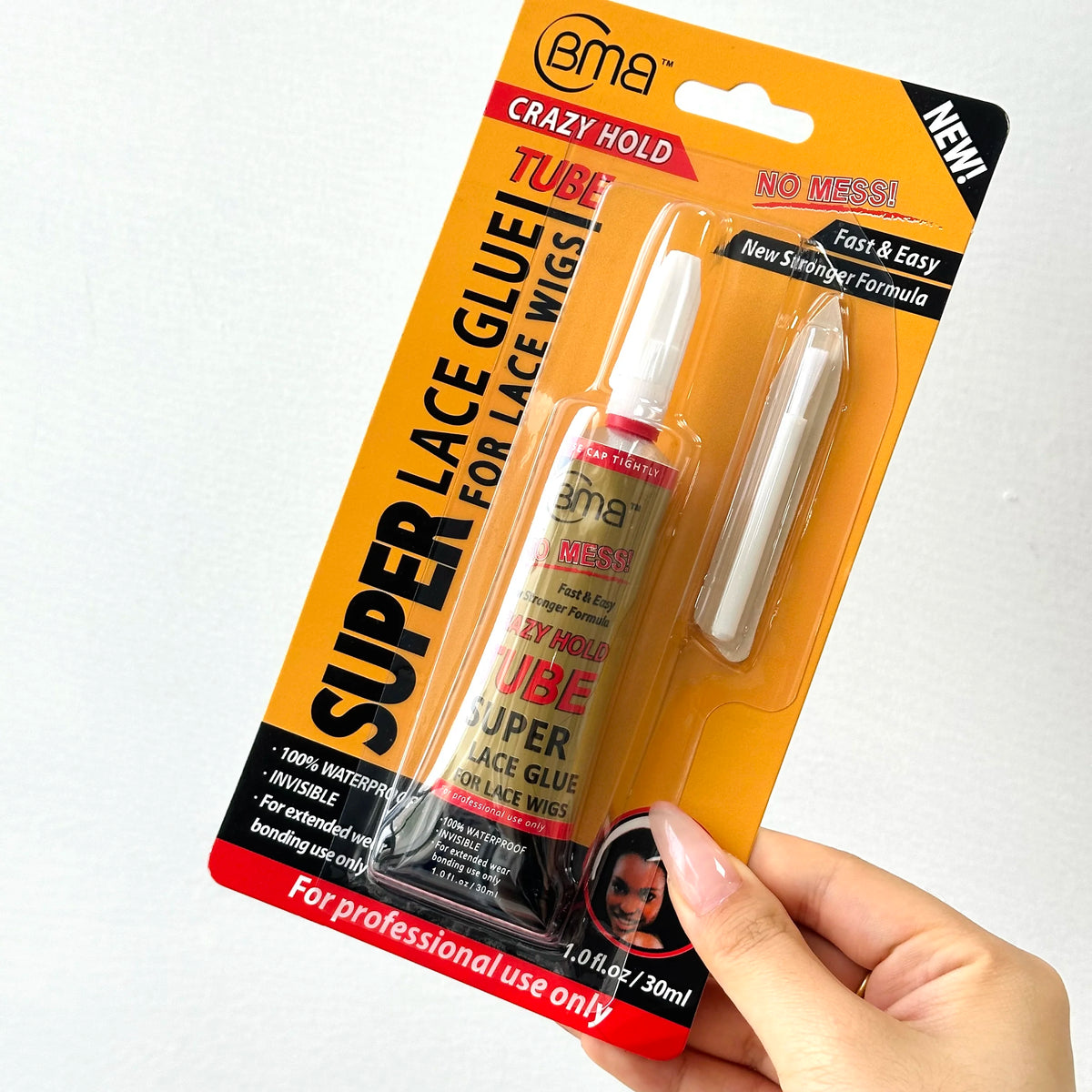 Crazy Hold Tube Super Lace Glue Wigs Waterproof Invisible Bonding Replacement Adhesive