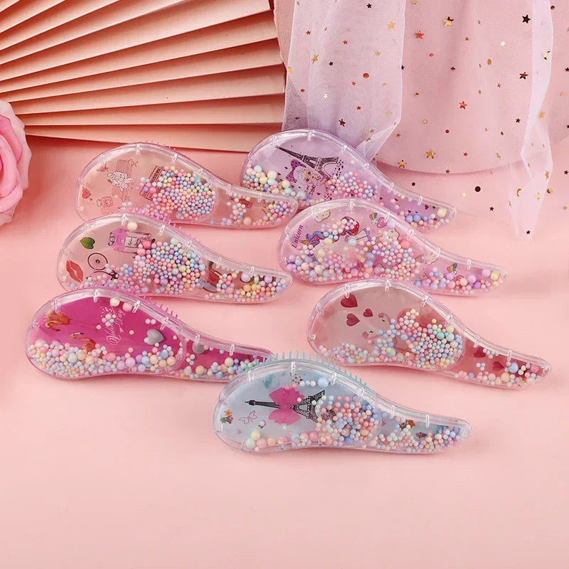 Star Magic Combs Anti-static Massage Unicorn Hair Brushes Tangle Detangle Shower Massage Hair Brush