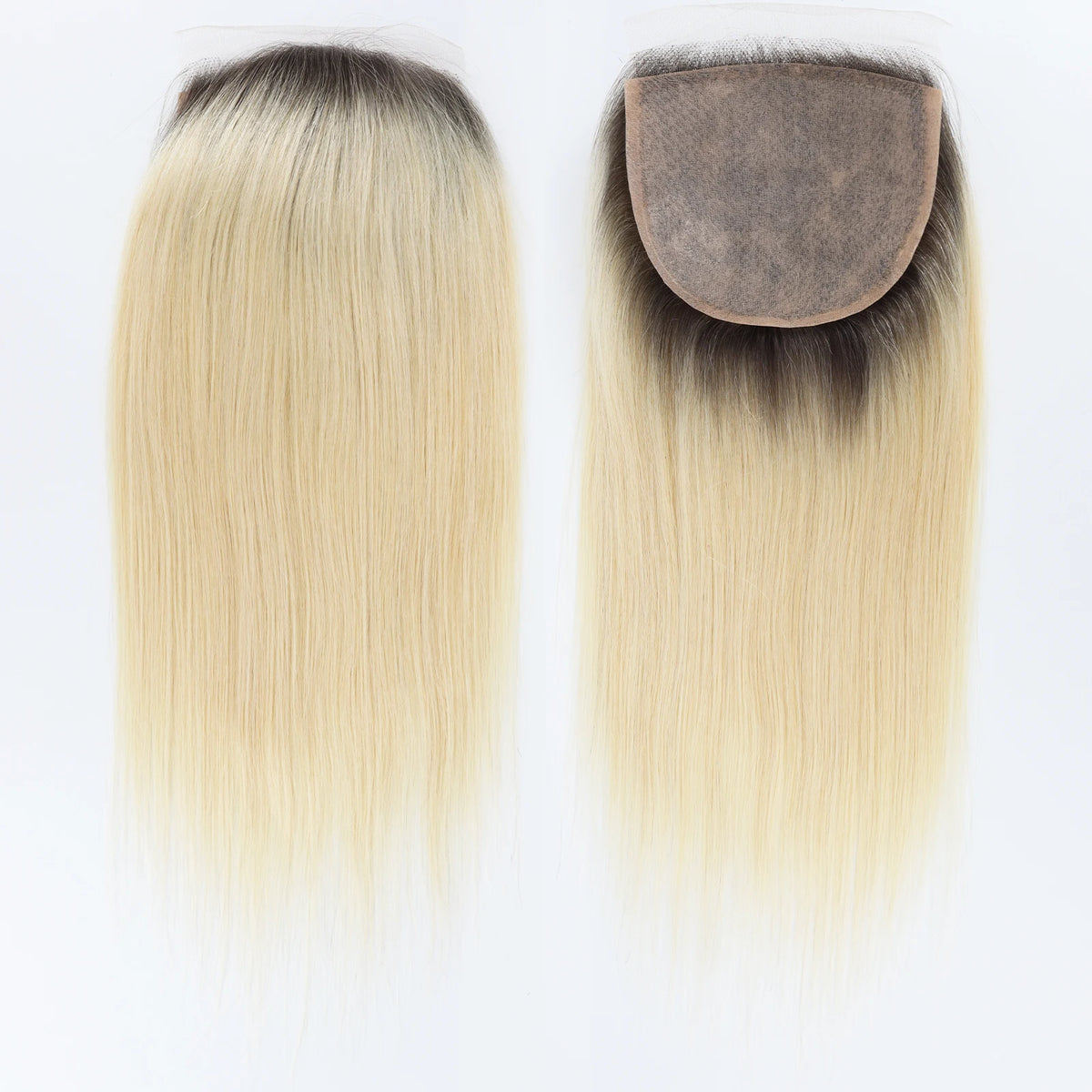 2/613 Ombre Light Blonde Topper Lace Front Real Remy Human Hair Toupee