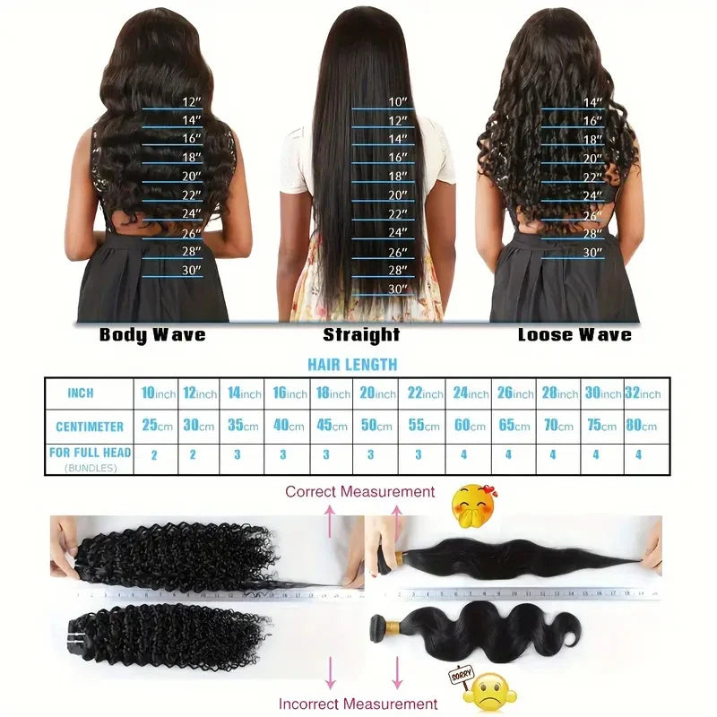 16A Natural Wave Human Hair, 100% Vietnamese Raw Virgin Water Wavy Extensions
