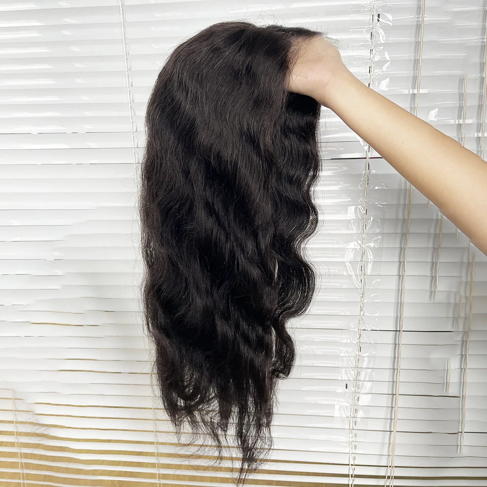 Body Wave Human Hair Topper, 4x4 HD Lace, Pre-Plucked with Baby Hair