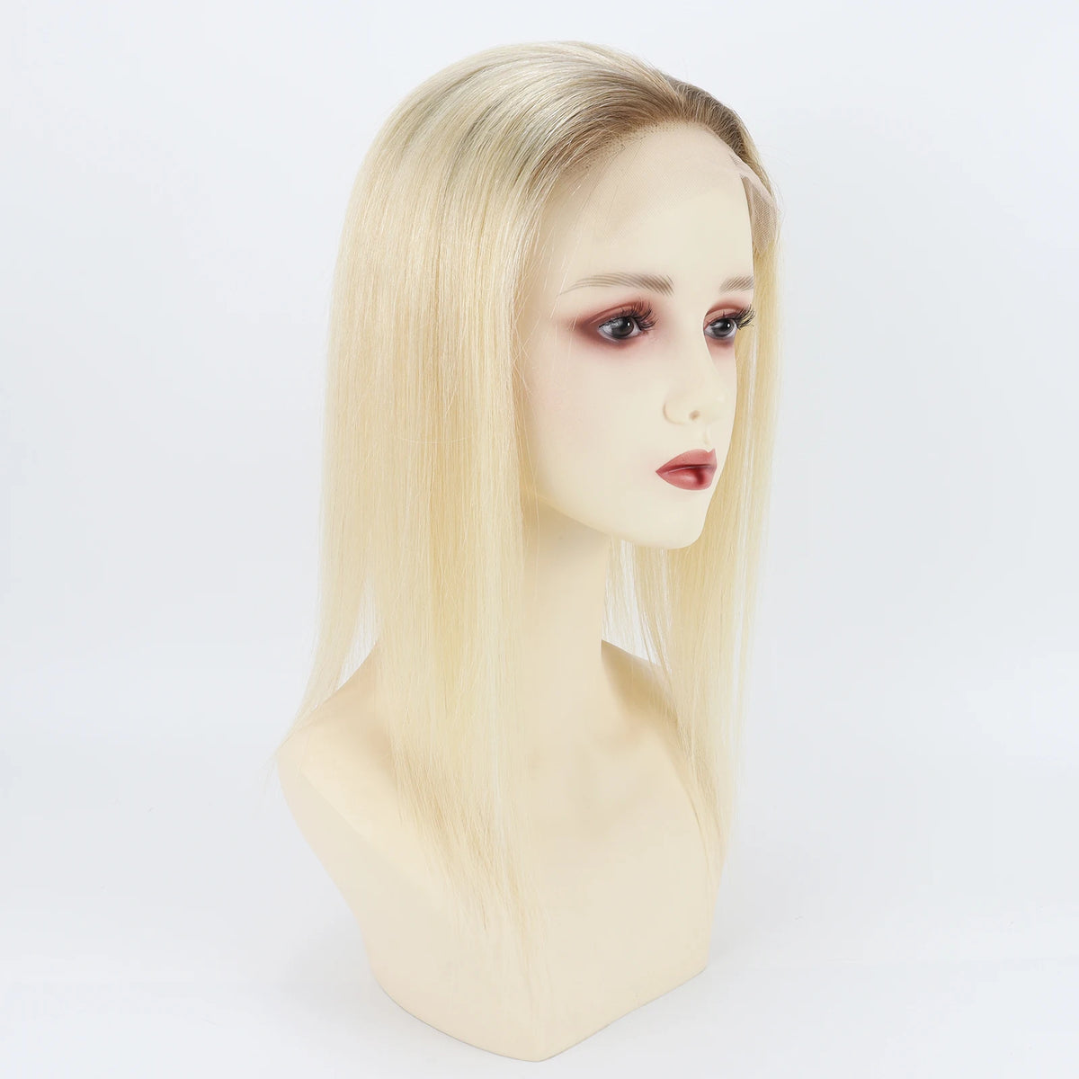 2/613 Ombre Light Blonde Topper Lace Front Real Remy Human Hair Toupee