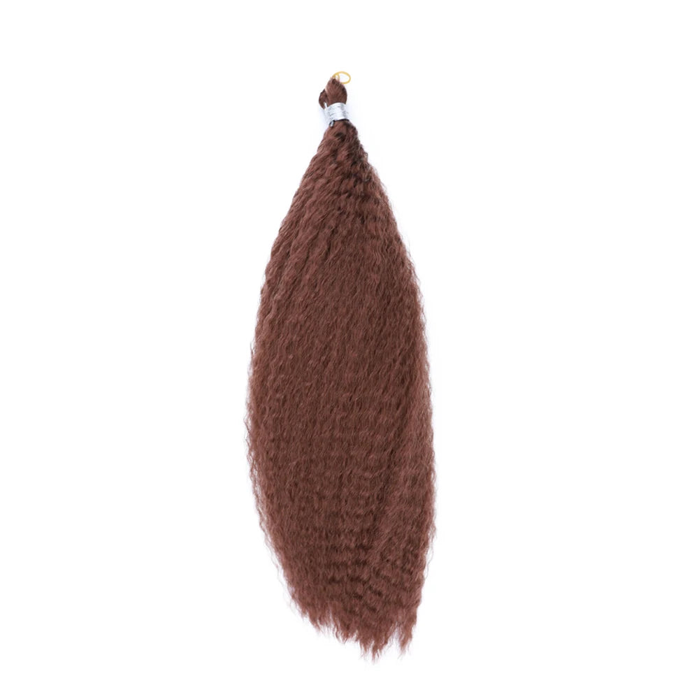 Synthetic Crochet Braiding Hair Extensions Afro Kinky Curly Fake Braids Strand Hook