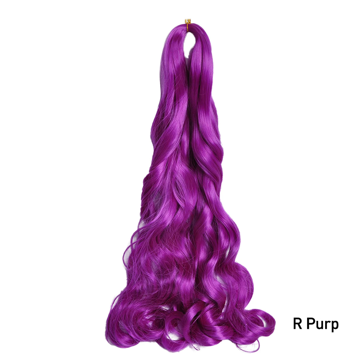 French Curls Braiding Hair Extensions Synthetic Spanish Curl Loose Wave Spiral Braids