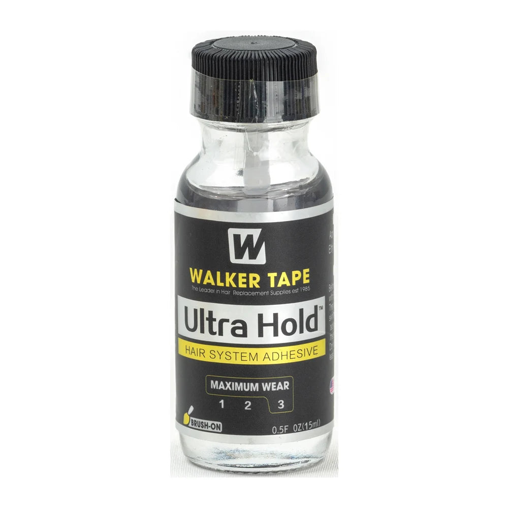 Wholesale Ultra Hold Lace Wig Glue Waterproof Transparent Lace Adhesive for Hair Replacement Brush-on Glue
