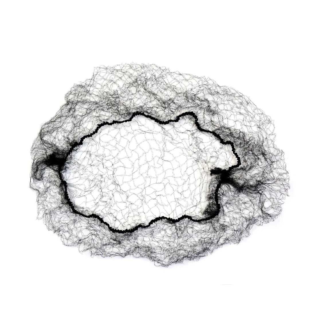 Invisible Elastic Edge Hair Bun Net for Ballet and Daily Use, 20 Inch, 10-Pack