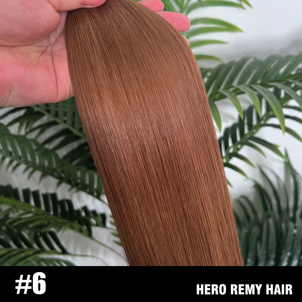 Straight Genius Weft Human Hair Extensions, Remy, 100g per Piece