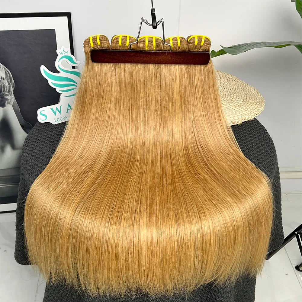 Honey Blonde Bundles Straight Grade 15A, 100% Unprocessed Virgin Human Hair Colored