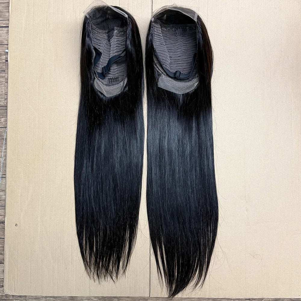 16A Hair 5x5 HD Lace Closure Straight Human Wig, 280% Density 24-34