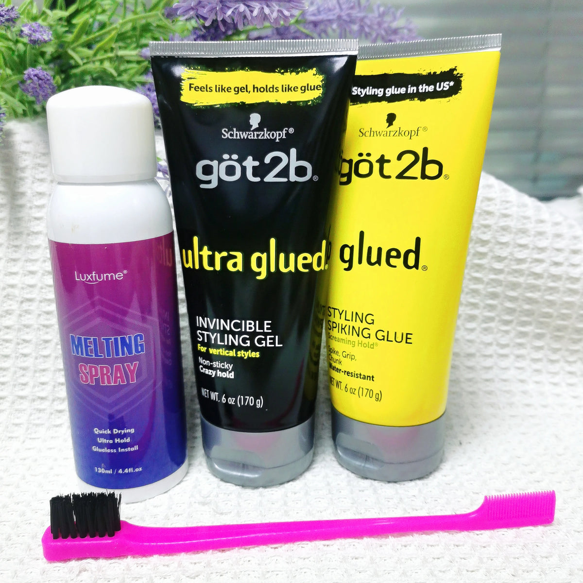 Got 2B Glued 35g Hair Gel Spray E Freeze Wig Adhesives Dege