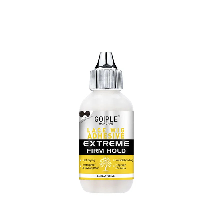 Extreme Firm Hold Lace Wig Glue Waterproof & Sweatproof Invisible Bonding Adhesive For Lace Wigs