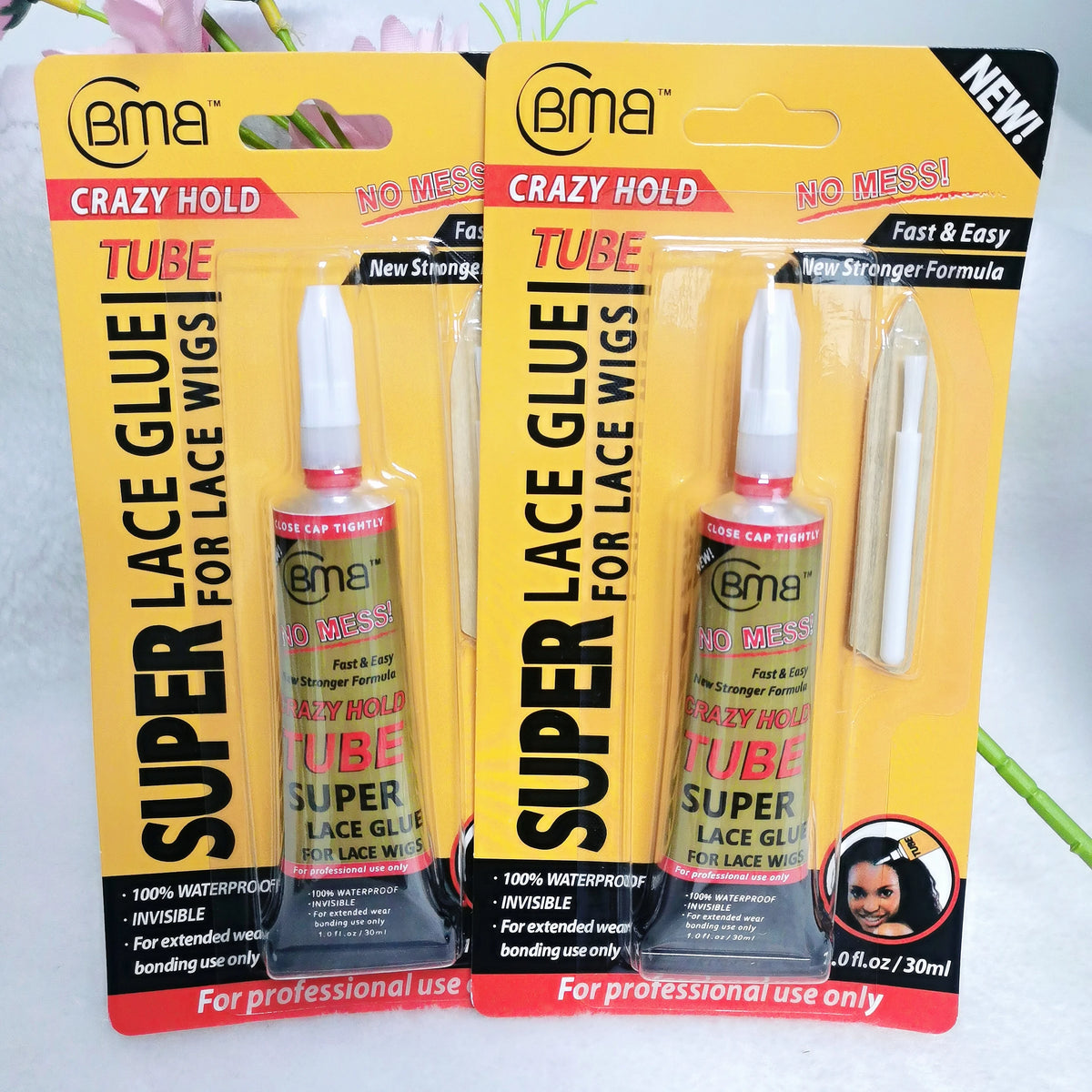 Crazy Hold Tube Super Lace Glue Wigs Waterproof Invisible Bonding Replace Adhesive