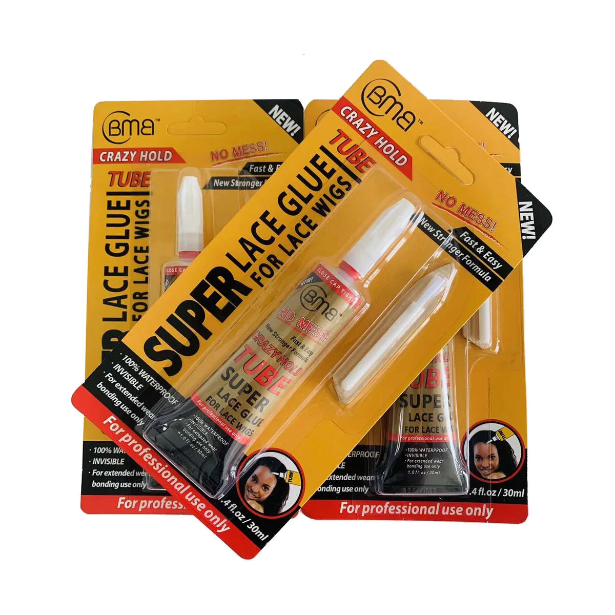 Crazy Hold Tube Super Lace Glue Wigs Waterproof Invisible Bonding Replacement Adhesive