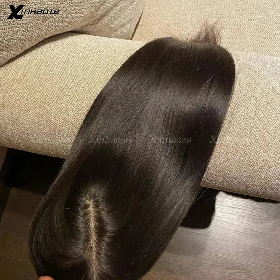 5x5 Silk Base Closure, Silicone Silk Top Human Hair Lace Closure, Free Middle Part