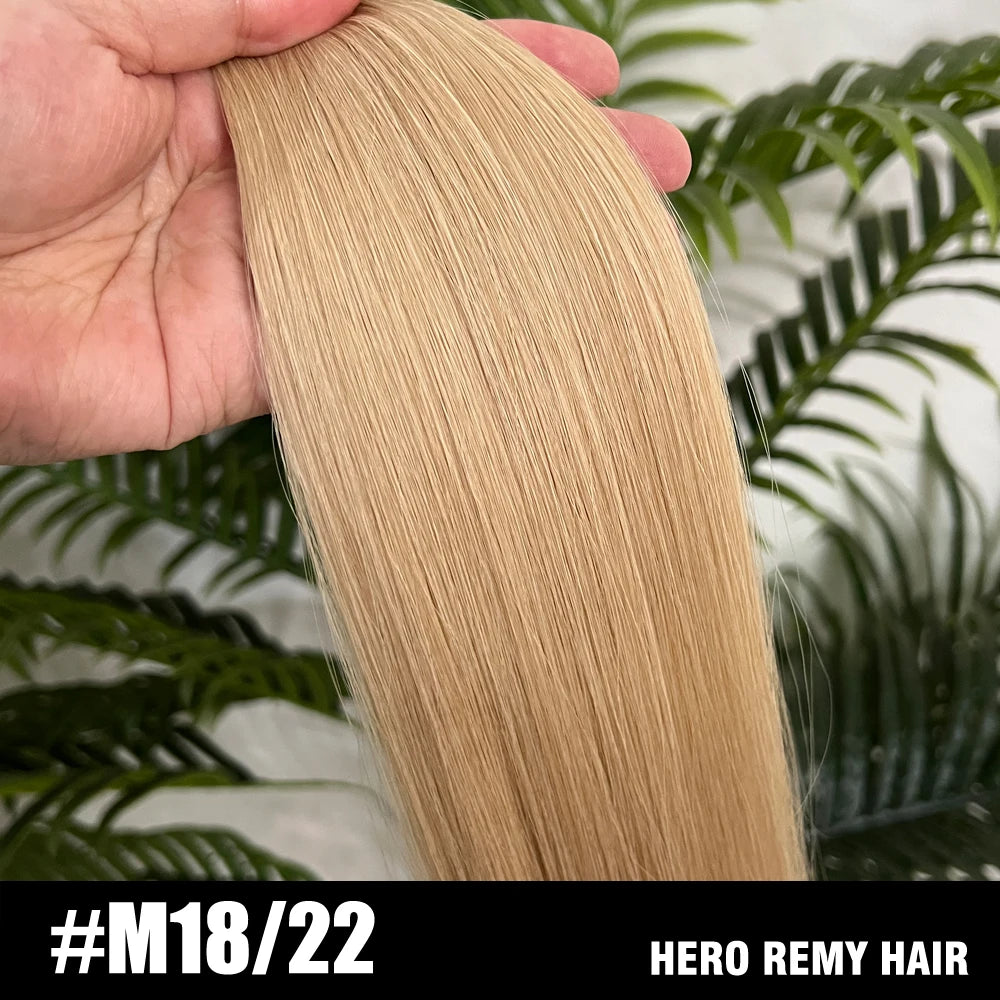 Straight Genius Weft Human Hair Extensions, Remy, 100g per Piece