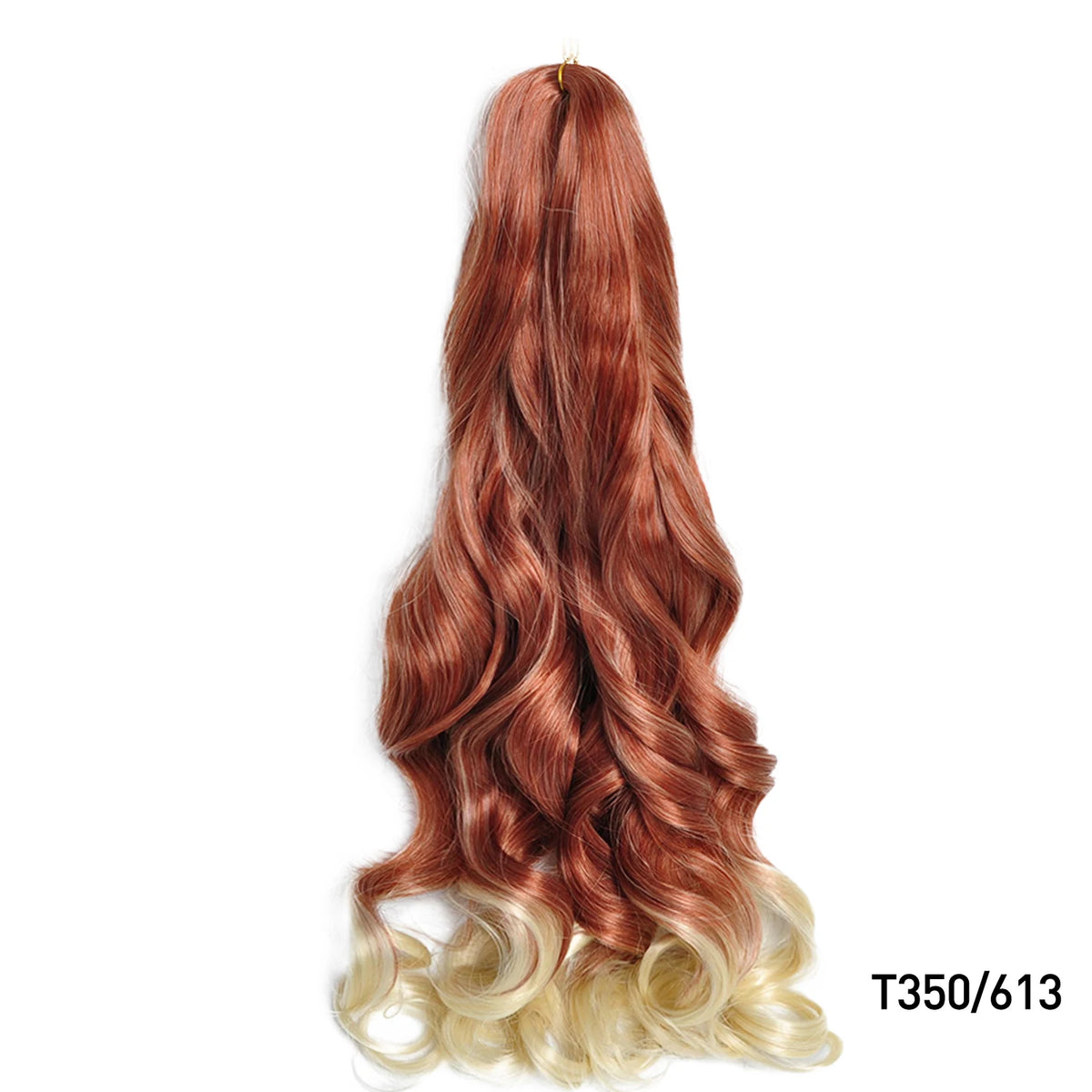 French Curls Braiding Hair Extensions Synthetic Spanish Curl Loose Wave Spiral Braids