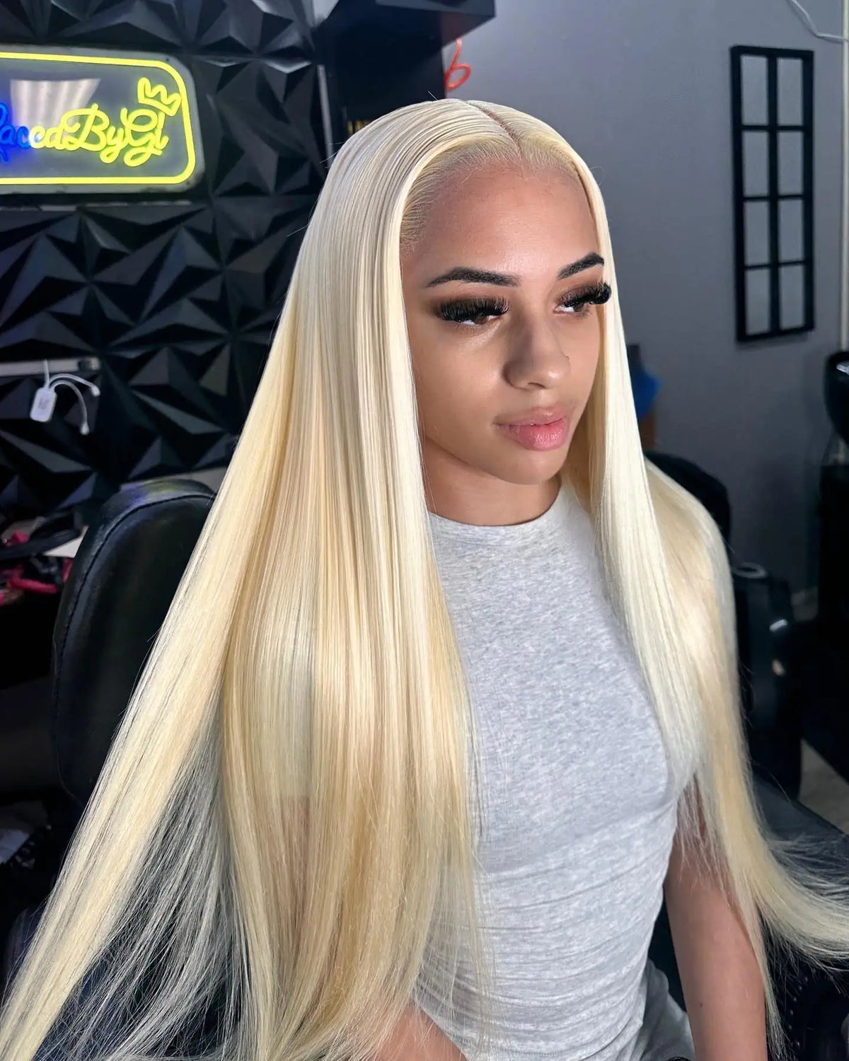 Brazilian 613 Blonde Wig, 13x6 HD Lace Frontal Front Human Hair Long
