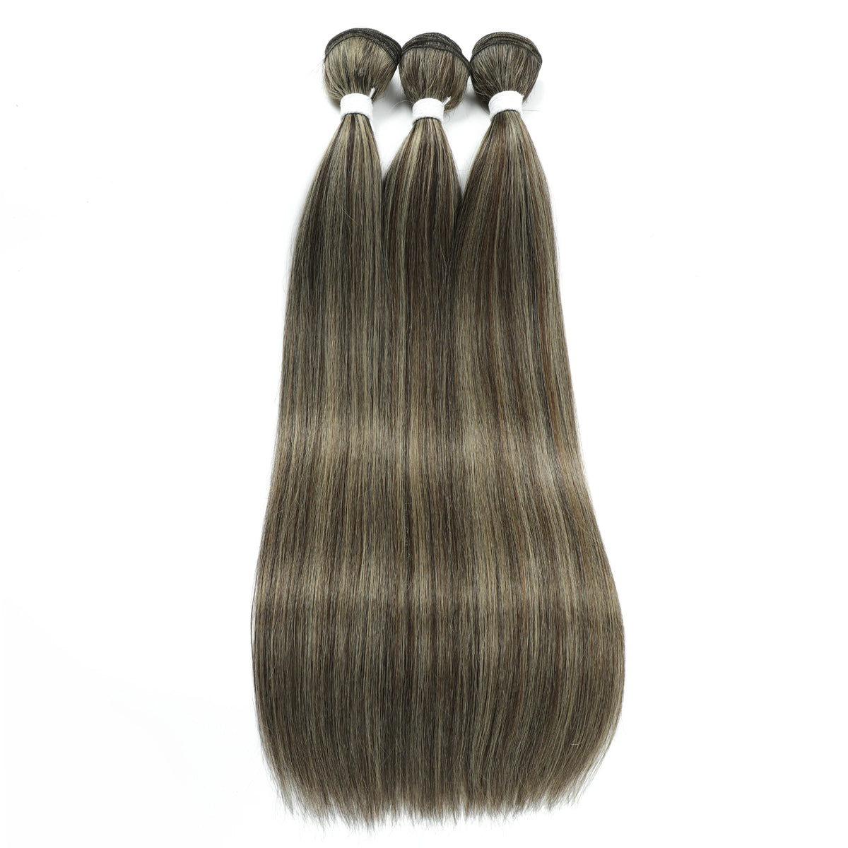 Orange Bone Straight Hair Bundles 24-32 Natural Weaving Bio Synthetic Bug Fancy