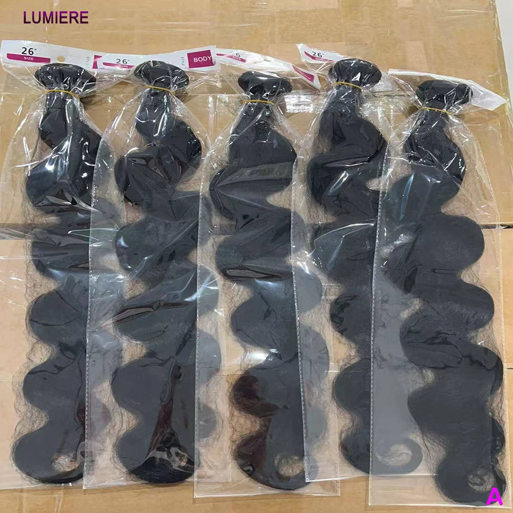 Loose Body Wave Virgin Raw Indian Wholesale Human Hair 3/4 Bundles Deal