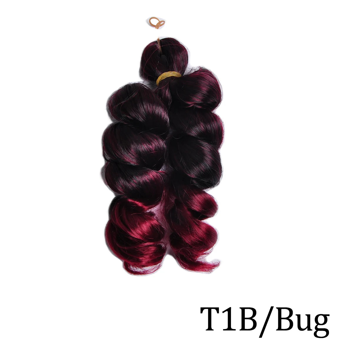 12inch Synthetic Italian Curls Braids Hair Crochet Loose Extensions Boho Deep Wave