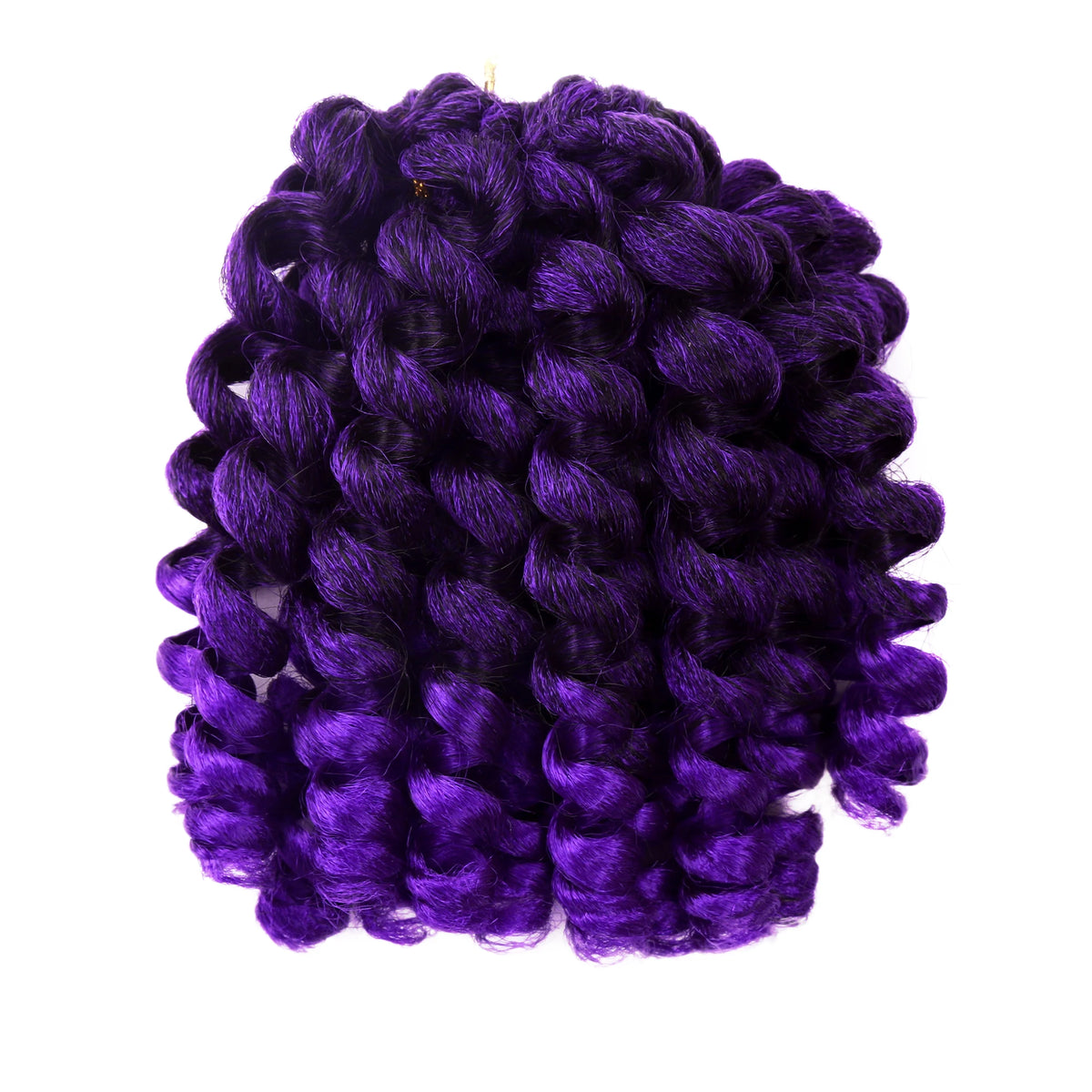 Synthetic Ombre Jumpy Wand Curl Crochet Braids Jamaican Bounce For Africa Braiding Hair Extensions Pre-Twisted