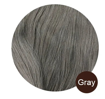 100% Human Hair Topper Machine Made Clip-in Hairpiece Wig Volume Colors Fast
