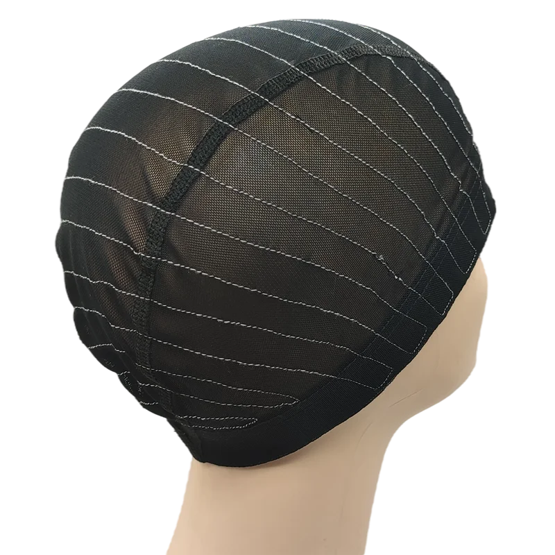 4X4/5X5 Lace Closure Mesh Wig Caps Stretchy Breathable Spandex Dome Guideline Sewing