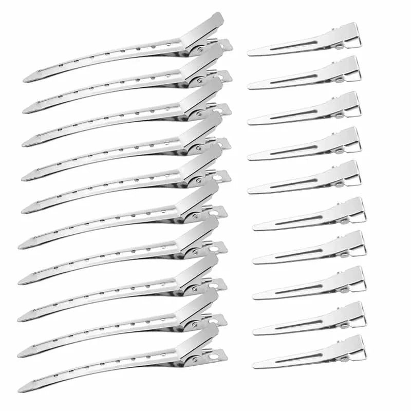 Professional No Bend Hair Pins, No Crease Curl Clips for Salon Styling