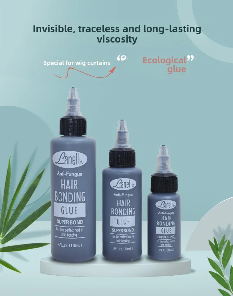 Waterproof Glue Toupee Tool Liquid Adhesive False Eyelashes Wig Glue Professional Hair Extension Anti-fungus Hair Bonding Glue