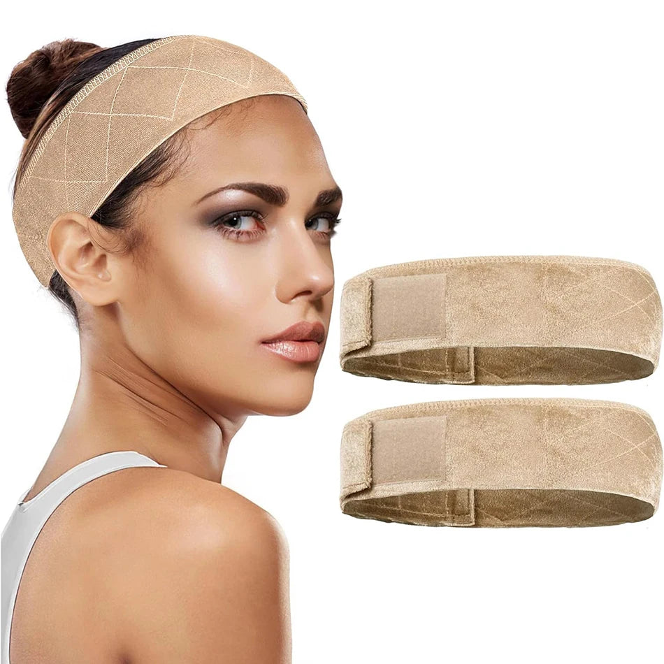 Velvet Wig Grips Headband Adjustable Grip Headbands Lace Frontal Non-slip Soft To