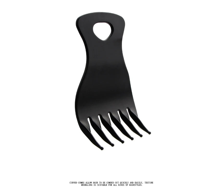 1/ Portable Plastic Thickened Oil Comb Set Wide Toothed Classic Styling Hair