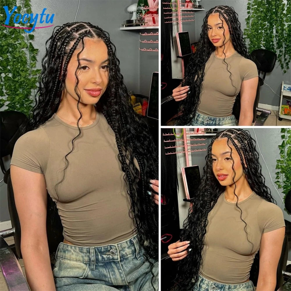 Deep Wave Bulk Human Hair Braiding 50G 100G, 100% No Weft Wet