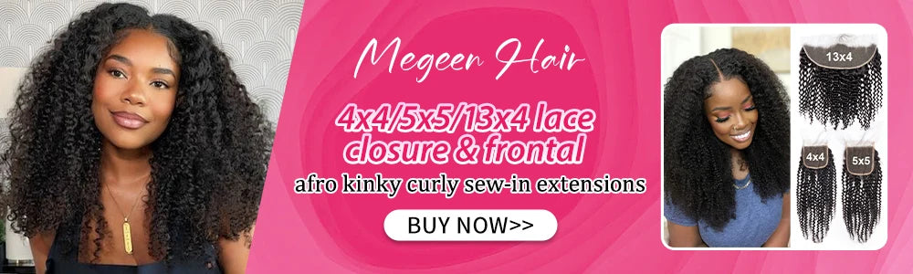 Afro Kinky Curly Human Hair Lace Front Wig — 13x4 Lace, Pre-Plucked
