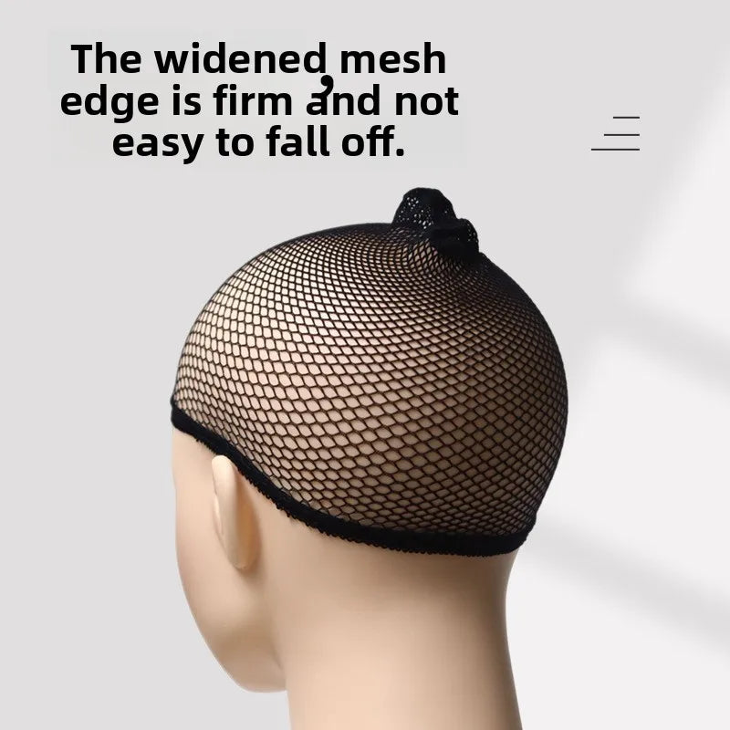 Invisible Wig Cap Hair Net Nude Mesh Liner One Size Fixing